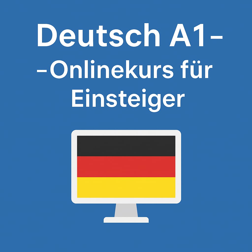Deutsch A1 – Onlinekurs für Einsteiger